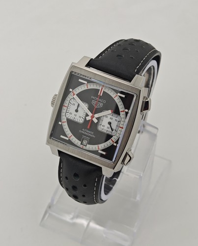 Orologio tag heuer monaco - monaco, nero