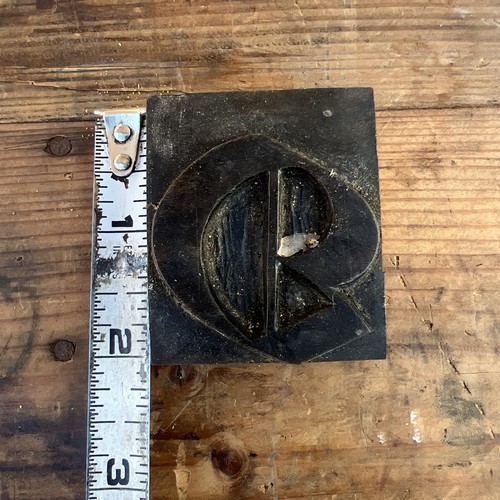 Antica tipografia tipo - , legno