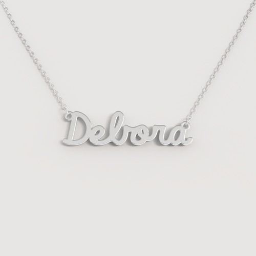 Collana nome donna acciaio - donna,