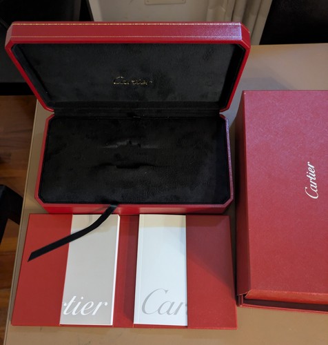 Cartier watch box originale - cartier,