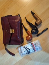 Lotto tre pezzi pipe usate - lotto,