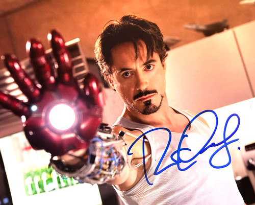 Robert downey autografo - downey, jr.