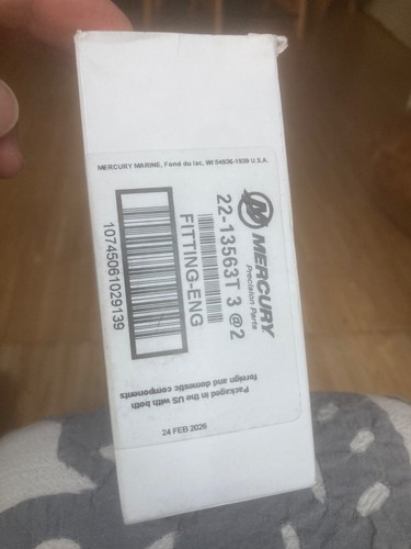 Connettore mercury benzina - connettore,