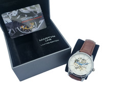 Orologio da polso in pelle