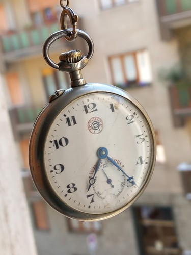 Genuine pocket watch - watch, roskopf