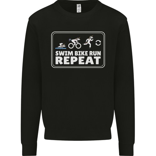Felpa uomo triathlon corsa - uomo,