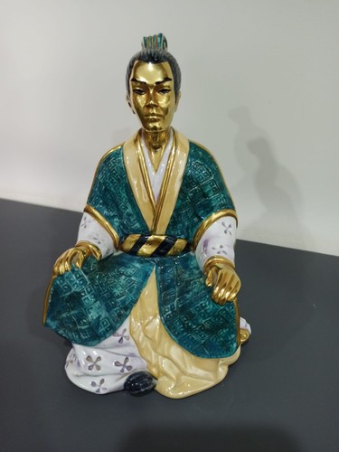 Statua samurai porcellana - samurai,
