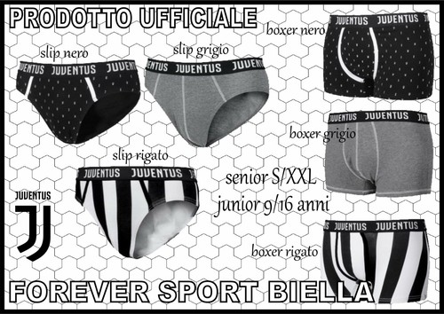 Boxer slip juventus fc - boxer,