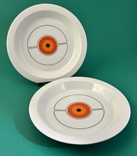 Thomas Rosenthal Eclipse Retro MCM Insalatiera 8,5" Set di 2 Germania anni 70