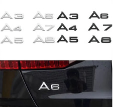 Emblema 3D Audi serie A A1 A3