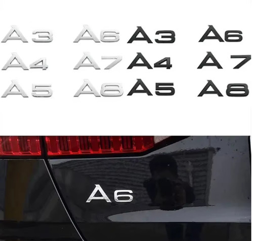 Emblema audi serie a1 - emblema, a