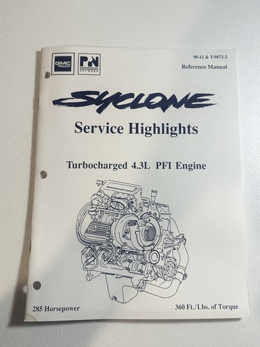 Motore gmc syclone - syclone, 4.3l