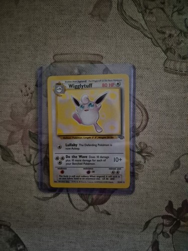 Pokemon wigglytuff card - pokemon, 32/64