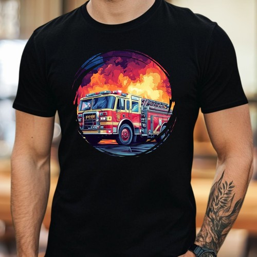 Shirt uomo camion - t-shirt, dei