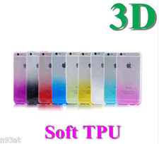 Custodia morbida TPU silicone gel goccia di pioggia goccia d'acqua per iPhone 5/5s 6/6s & 6 Plus