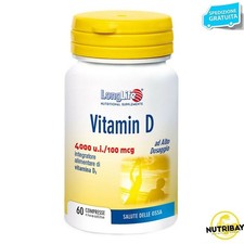 LONG LIFE VITAMIN D 4000 U.I. 60 cpr INTEGRATORE DI VITAMINA D3