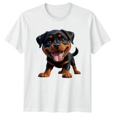 T-shirt cucciolo Rottweiler