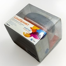 AT&T LoudSpeak’r Altoparlante Bluetooth Portatile Bianco BTS01-WH Nuovo, Sigillato