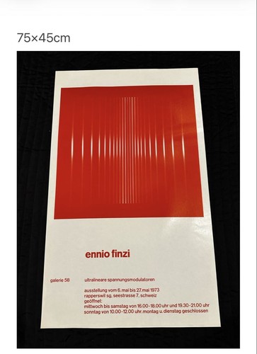 Ennio finzi poster - ennio,