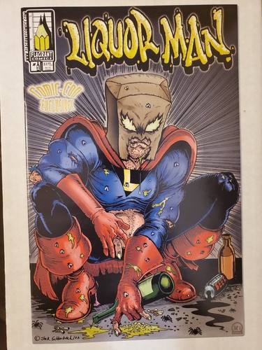 Liquor man flagrant comics - man,