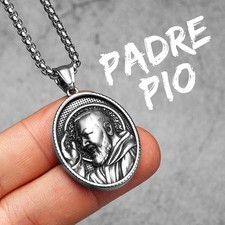 Collana uomo ciondolo medaglia