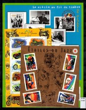 Francia 2002 Yv. 50-52 SS 100% MNH celebrità, moto, vita quotidiana