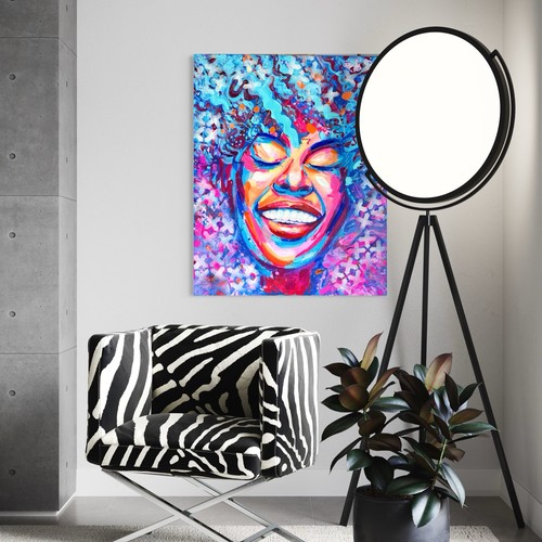 Quadro ritratto astratto
