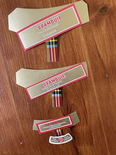 Vintage labels drambuie - labels,