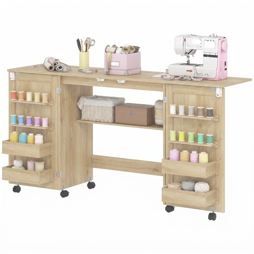 Homcom tavolo cucito - homcom,