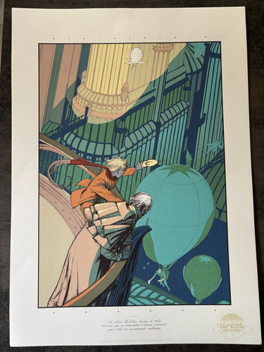 Schuiten serigraphie les cites - les,
