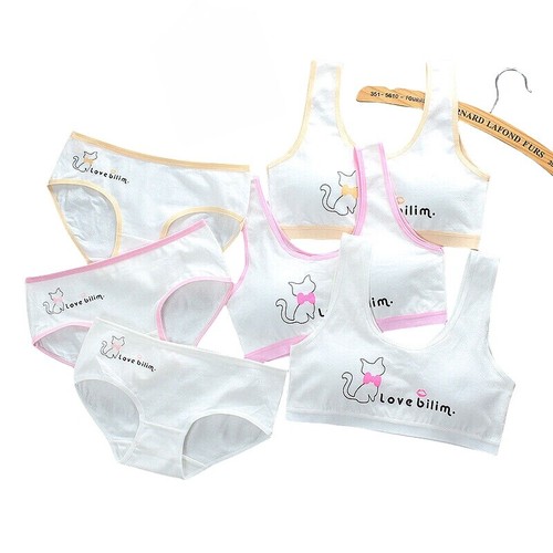 Slip reggiseno bambina - e,