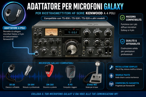 Adattatore microfono galaxy - microfono,