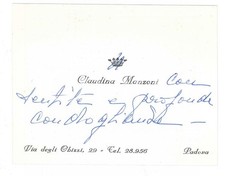 1970 ca PADOVA Claudina