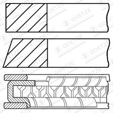 GOETZE ENGINE 08-427107-00 Kit