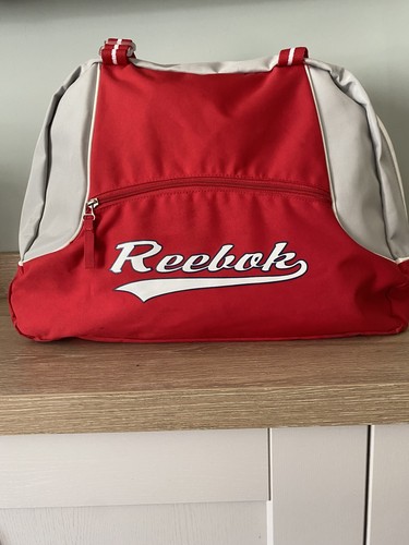 Borsone vintage reebok rosso - borsone,