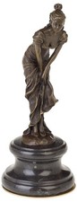 Scultura signora decorativa