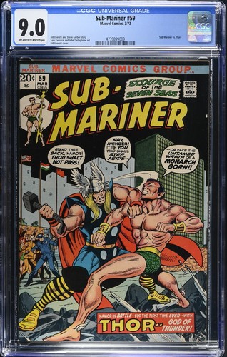 Sub mariner cgc 9 0 - (1973), 9.0