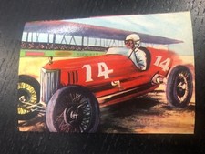 FIGURINA CRONISTORIA MONDIALE 1914/1965 FOLGORE 1966 n 138 TAZIO NUVOLARI