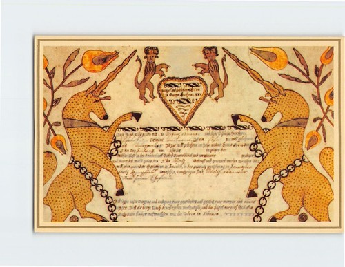 Cartolina certificato - cartolina, di
