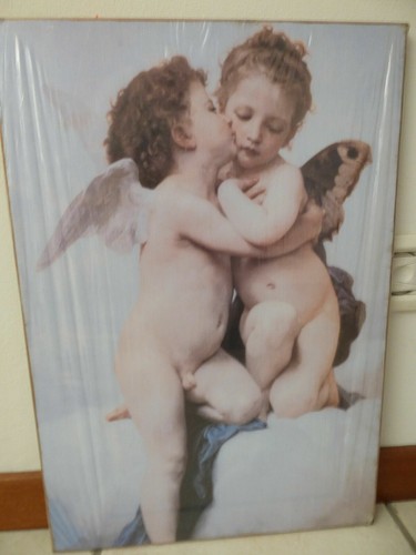 Quadro con angioletti sfondo - quadro,