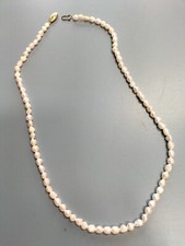 COLLANA GIROCOLLO DONNA PERLE DI FIUME LUNGH 50CM 