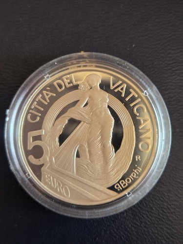 Euro argento vaticano del - 5,