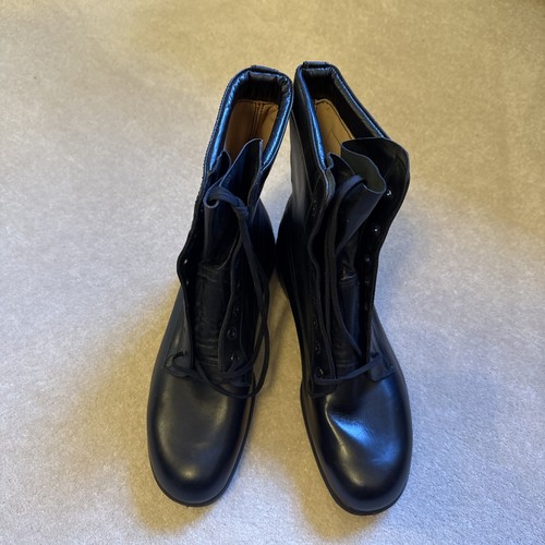 Raf black leather flying - black, boots