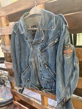 Giacca jeans vintage harley - jeans,