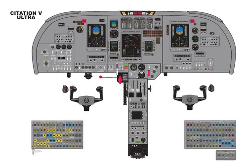 Poster cessna citation ultra - cessna,
