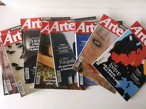 Lotto riviste arte - lotto, 9