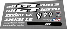 Set decalcomanie GT ZASKAR LE