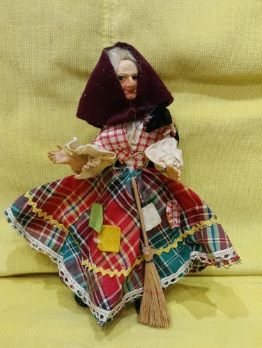 Befana vintage bambola - befana,