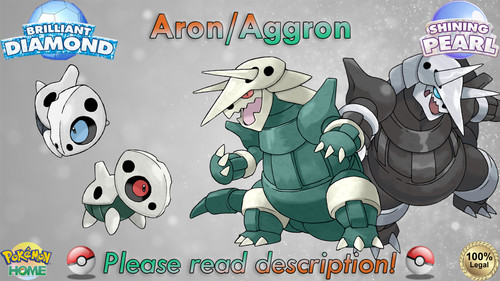 Aron aggron - 💎aron,