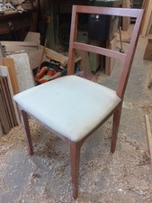 Sedia In Legno Massello con Cuscino (Da Lavare) 